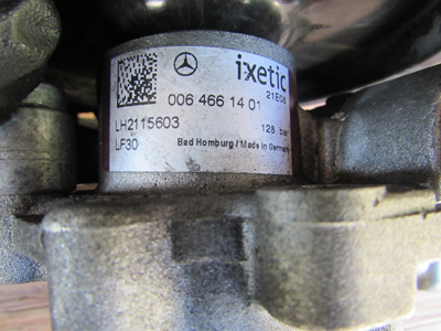 Mercedes R171 Power Steering Pump 2009-2011 SLK350 00646614015